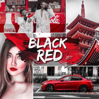 BLACK RED